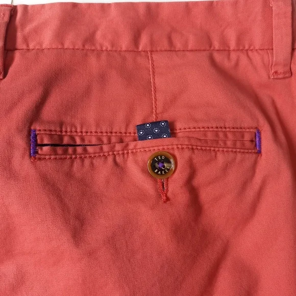 Mens Size W38 L30 Chinos Burnt Orange Immaculate - Picture 7 of 9